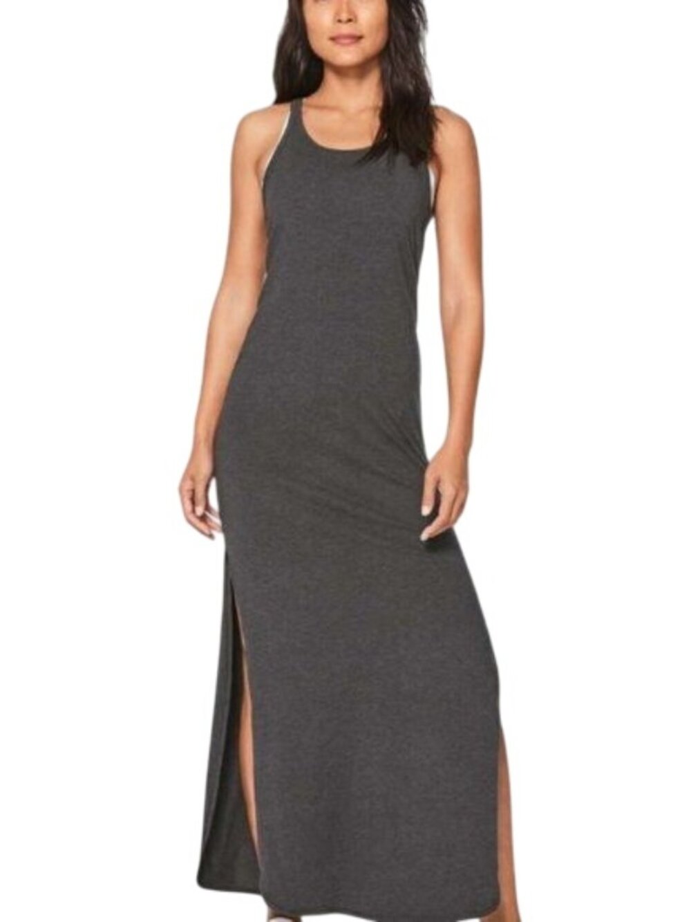 Lululemon Gray Refresh Racerback Maxi Dress II